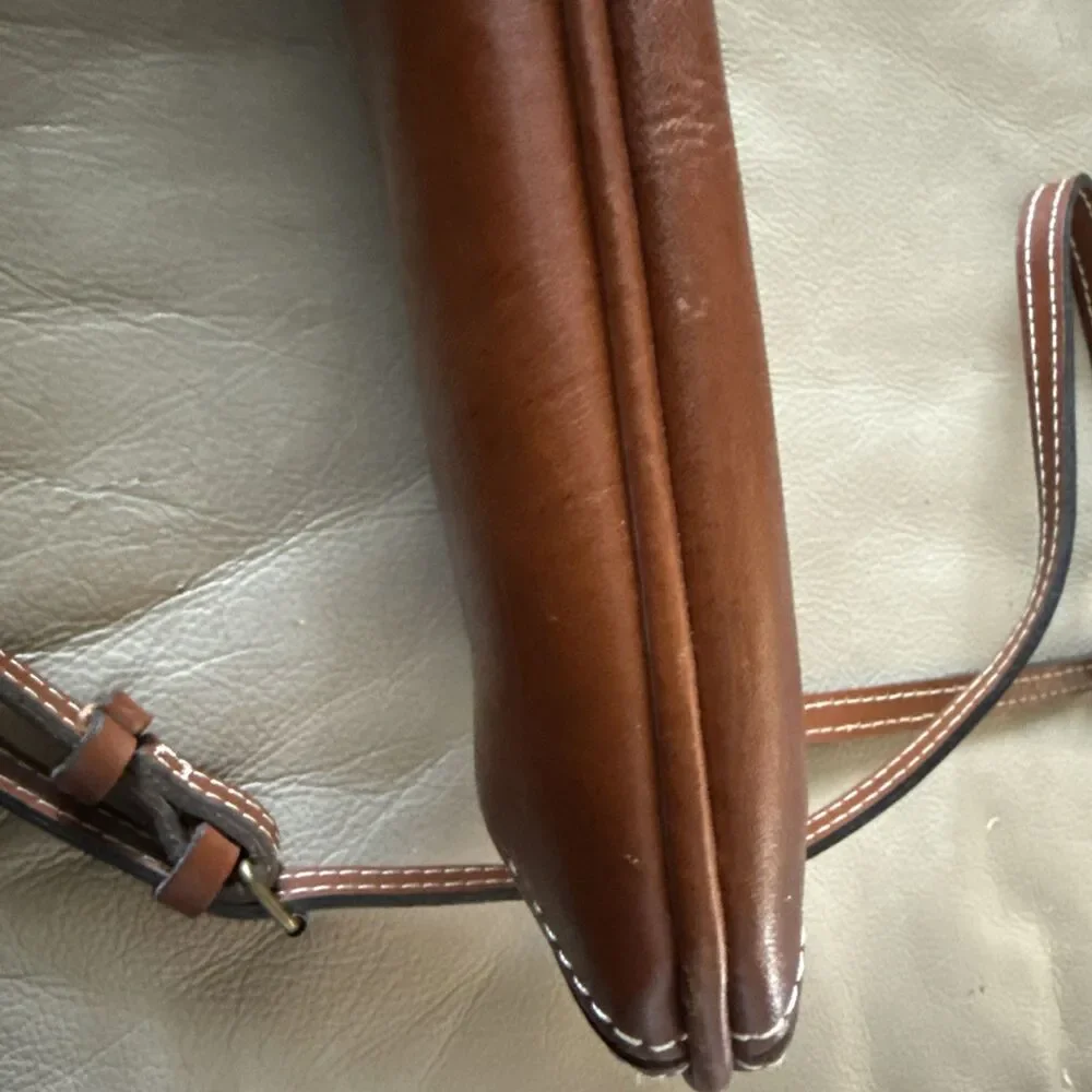 Patricia Nash Leather Crossbody Purse Adjustable Strap Crossbody 6x 12inches
